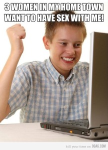 First day on the internet kid